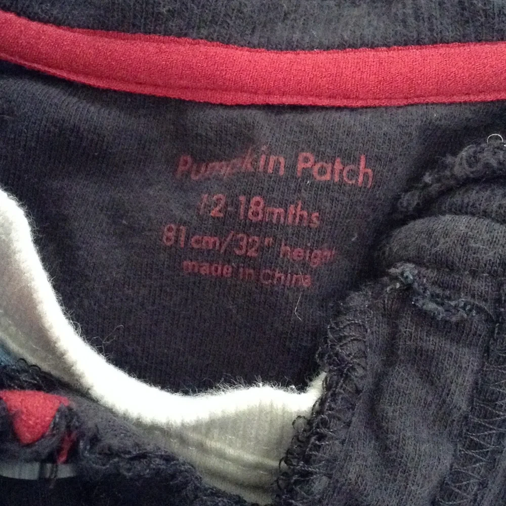 Pumpkin Patch Little Boy Long Sleeve T-Shirt Size 12-18 Months